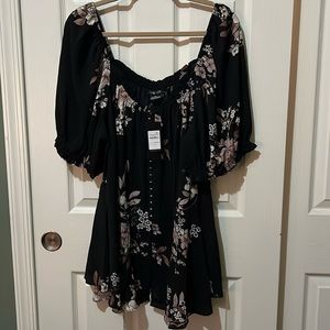 City chic babydoll top